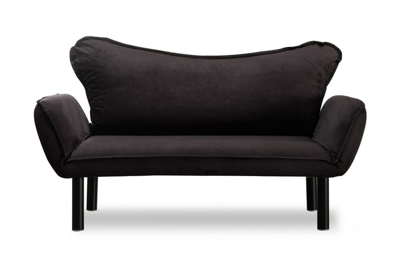 Bäddsoffa Golda 2-sits - Svart - Möbler - Soffa - Bäddsoffa - 2 sits bäddsoffa