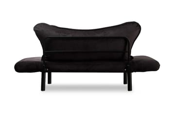 Bäddsoffa Golda 2-sits - Svart - Möbler - Soffa - Bäddsoffa - 2 sits bäddsoffa