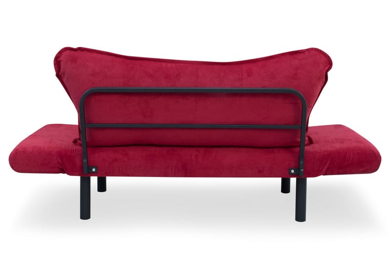 Bäddsoffa Golda 2-sits - Vinröd - Möbler - Soffa - Bäddsoffa - 2 sits bäddsoffa