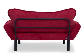 Bäddsoffa Golda 2-sits - Vinröd - Möbler - Soffa - Bäddsoffa - 2 sits bäddsoffa