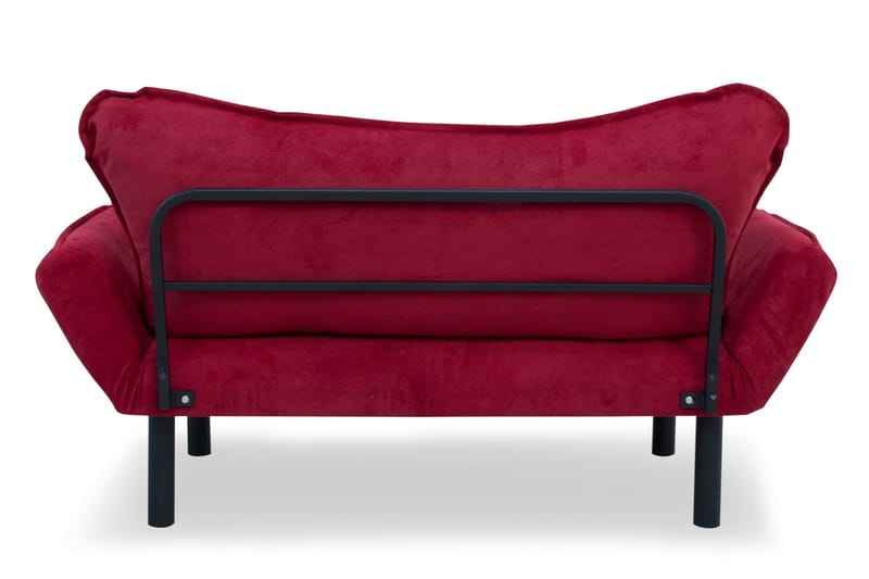 Bäddsoffa Golda 2-sits - Vinröd - Möbler - Soffa - Bäddsoffa - 2 sits bäddsoffa