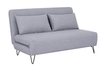 Bäddsoffa Koila - Grå/Svart - Möbler - Soffa - Bäddsoffa - 2 sits bäddsoffa