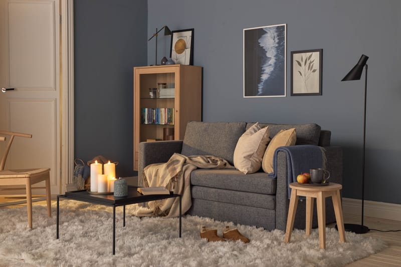 Bäddsoffa Marissa 2-sits - Ljusgrå - Möbler - Soffa - Bäddsoffa - 2 sits bäddsoffa