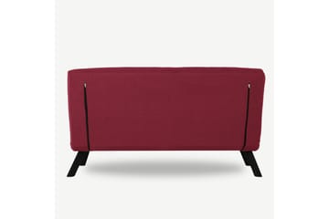 Bäddsoffa Riceville 2-sits 175x133 cm - Röd - Möbler - Soffa - Bäddsoffa - 2 sits bäddsoffa