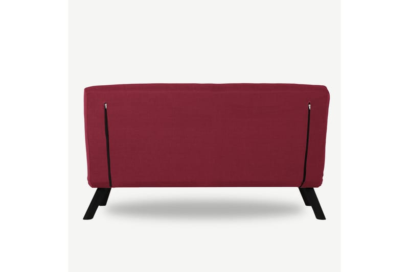 Bäddsoffa Riceville 2-sits 175x133 cm - Röd - 2 sits bäddsoffa