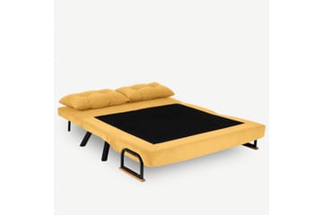 Bäddsoffa Riceville 2-sits 175x133 cm - Senapsgul - Möbler - Soffa - Bäddsoffa - 2 sits bäddsoffa