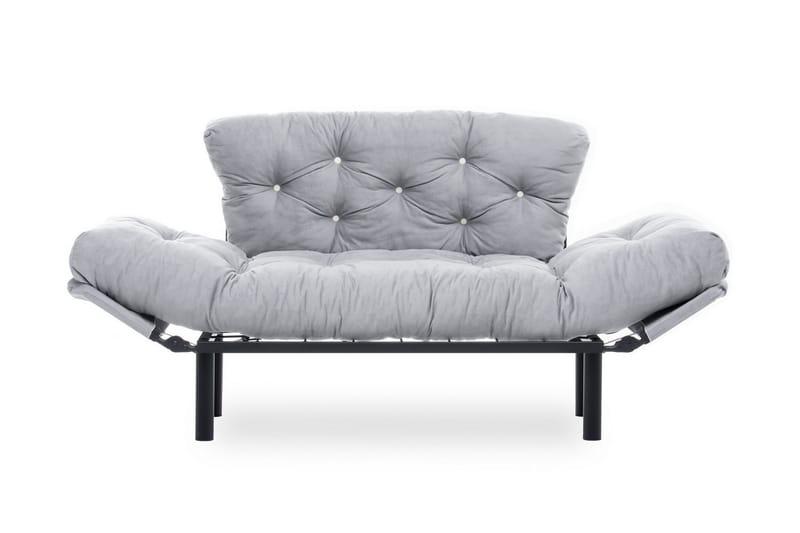 Bäddsoffa Pamelia 2-sits - Grå - Möbler - Soffa - Bäddsoffa - 2 sits bäddsoffa