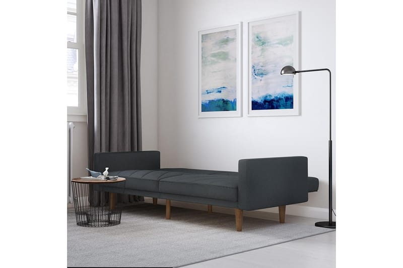 Bäddsoffa Paxson Linnegrå - Dorel Home - Möbler - Soffa - Bäddsoffa - 2 sits bäddsoffa