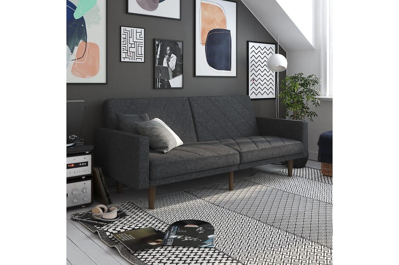 Bäddsoffa Paxson Linnegrå - Dorel Home - Möbler - Soffa - Bäddsoffa - 2 sits bäddsoffa