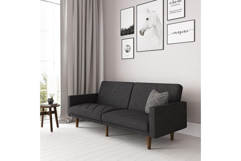 Bäddsoffa Paxson Linnegrå - Dorel Home - Möbler - Soffa - Bäddsoffa - 2 sits bäddsoffa