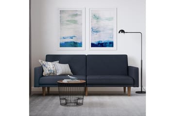 Bäddsoffa Paxson Marinblå - Dorel Home - Möbler - Soffa - Bäddsoffa - 2 sits bäddsoffa
