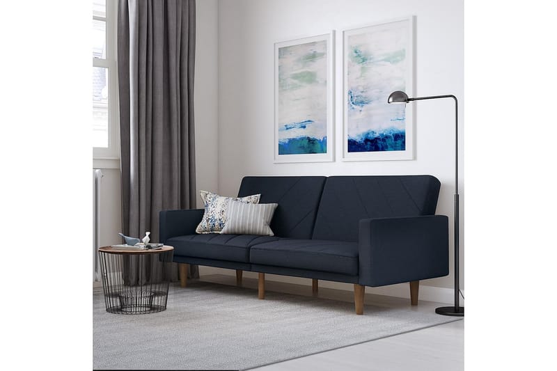 Bäddsoffa Paxson Marinblå - Dorel Home - Möbler - Soffa - Bäddsoffa - 2 sits bäddsoffa