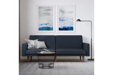 Bäddsoffa Paxson Marinblå - Dorel Home - Möbler - Soffa - Bäddsoffa - 2 sits bäddsoffa