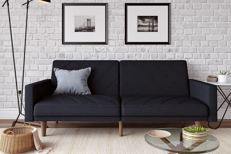Bäddsoffa Paxson Marinblå - Dorel Home - Möbler - Soffa - Bäddsoffa - 2 sits bäddsoffa