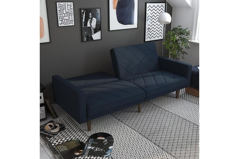 Bäddsoffa Paxson Marinblå - Dorel Home - Möbler - Soffa - Bäddsoffa - 2 sits bäddsoffa