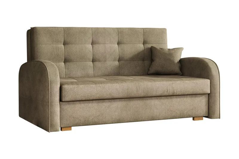 Bensbyn Bäddsoffa 153x98x85 cm - Beige/Grå - Möbler - Soffa - Bäddsoffa - 2 sits bäddsoffa