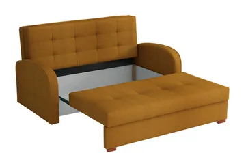 Bensbyn Bäddsoffa 153x98x85 cm - Blå - M öbler - Soffa - Bäddsoffa - 2 sits bäddsoffa