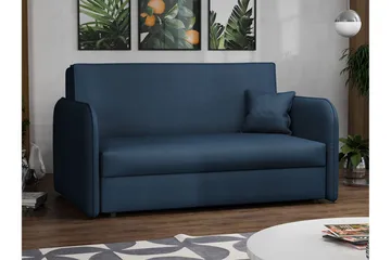Bensbyn Bäddsoffa - Blå - Möbler - Soffa - Bäddsoffa - 2 sits bäddsoffa
