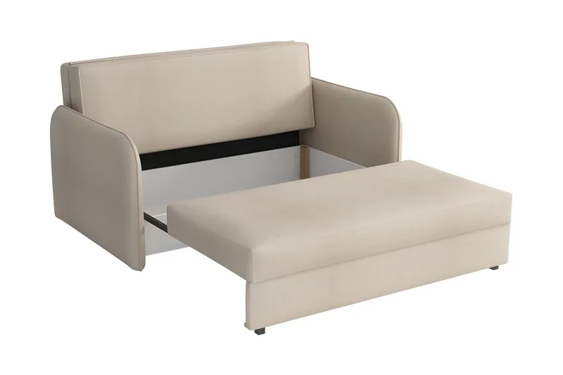 Bensbyn Bäddsoffa - Blå - Möbler - Soffa - Bäddsoffa - 2 sits bäddsoffa