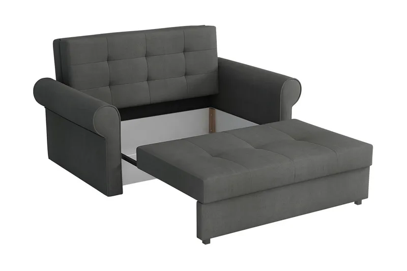 Bliaka 2-sits  Bäddsoffa - Svart - Möbler - Soffa - Bäddsoffa - 2 sits bäddsoffa