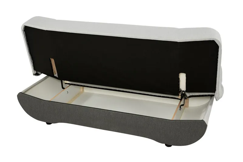 Burralla Bäddsoffa 2-sits 190x90 cm - Grå - Möbler - Soffa - Bäddsoffa - 2 sits bäddsoffa