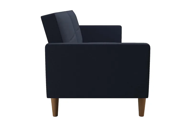 Channel Tufted 2-sits Bäddsoffa Marinblå - Dorel Home - Möbler - Soffa - Bäddsoffa - 2 sits bäddsoffa