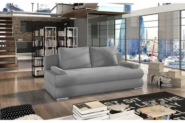 Crespos 2-sits Bäddsoffa - Grå - Möbler - Soffa - Bäddsoffa - 2 sits bäddsoffa