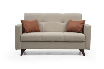 Darcia Bäddsoffa 2-sits - Beige - Möbler - Soffa - Bäddsoffa - 2 sits bäddsoffa