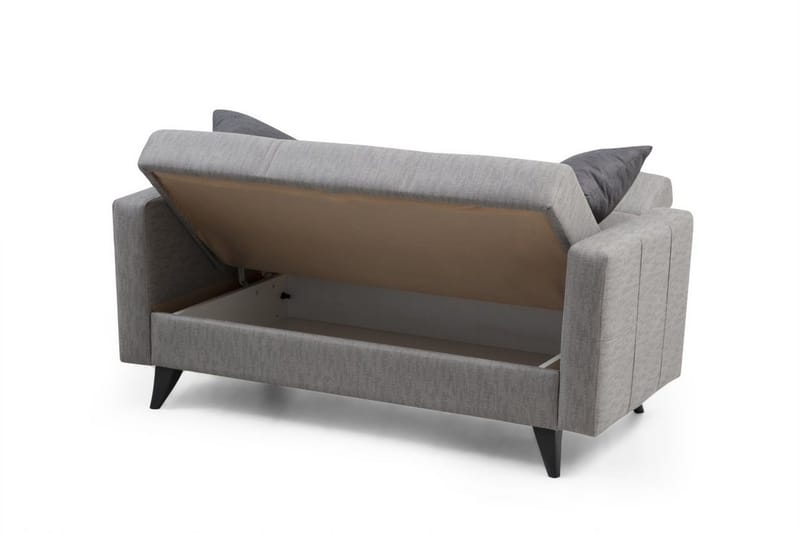 Darcia Bäddsoffa 2-sits - Ljusgrå - Möbler - Soffa - Bäddsoffa - 2 sits bäddsoffa