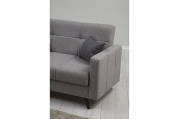 Darcia Bäddsoffa 2-sits - Ljusgrå - Möbler - Soffa - Bäddsoffa - 2 sits bäddsoffa