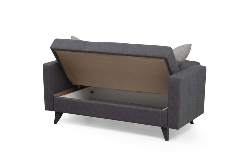 Darcia Bäddsoffa 2-sits - Mörkgrå - Möbler - Soffa - Bäddsoffa - 2 sits bäddsoffa