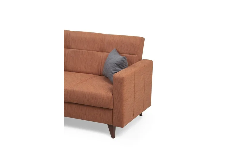 Darcia Bäddsoffa 2-sits - Röd - Möbler - Soffa - Bäddsoffa - 2 sits bäddsoffa