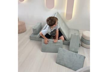 Deliones Bäddsoffa - Blå - Möbler - Soffa - Bäddsoffa - 2 sits bäddsoffa