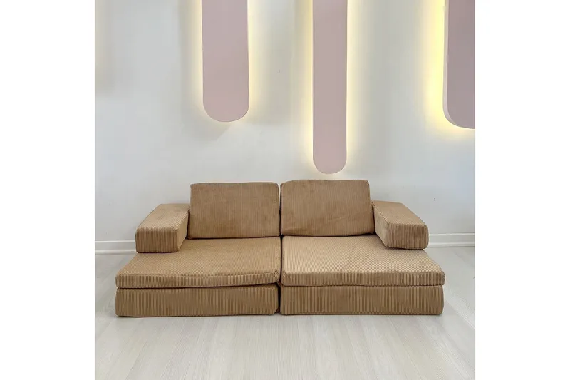 Deliones Bäddsoffa - Camel - Möbler - Soffa - Bäddsoffa - 2 sits bäddsoffa