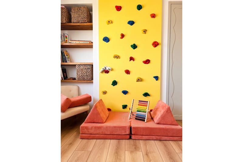 Deliones Bäddsoffa - Orange - Möbler - Soffa - Bäddsoffa - 2 sits bäddsoffa