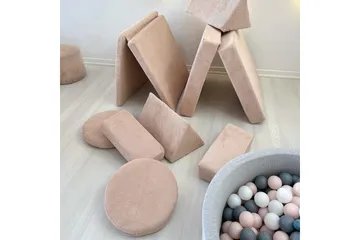 Deliones Bäddsoffa - Rosa - Möbler - Soffa - Bäddsoffa - 2 sits bäddsoffa