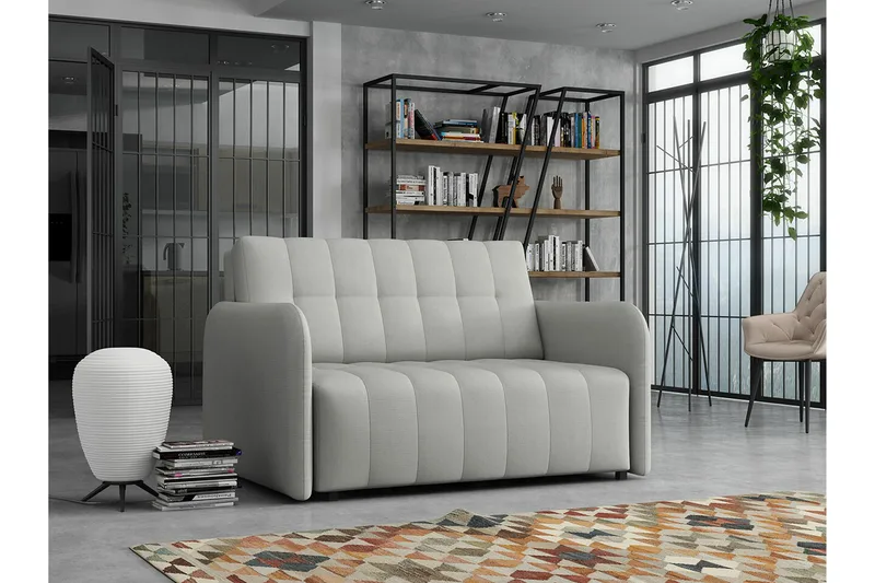 Denegal 2-sits Bäddsoffa Light grey/Dark grey - Möbler - Soffa - Bäddsoffa - 2 sits bäddsoffa