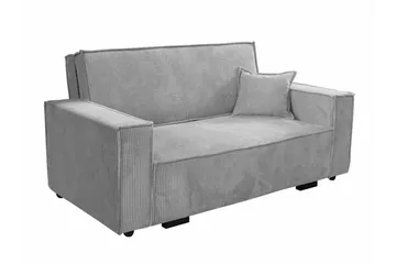 Denegal 2-sits Bäddsoffa Ljusgrå - Möbler - Soffa - Bäddsoffa - 2 sits bäddsoffa