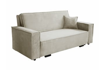 Denegal 2-sits Bäddsoffa NO_BRAND beige - Möbler - Soffa - Bäddsoffa - 2 sits bäddsoffa