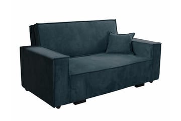 Denegal 2-sits Bäddsoffa NO_BRAND Dark blue - Möbler - Soffa - Bäddsoffa - 2 sits bäddsoffa