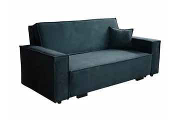 Denegal 2-sits Bäddsoffa NO_BRAND Dark blue - Möbler - Soffa - Bäddsoffa - 2 sits bäddsoffa