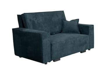 Denegal 2-sits Bäddsoffa NO_BRAND Dark blue - Möbler - Soffa - Bäddsoffa - 2 sits bäddsoffa