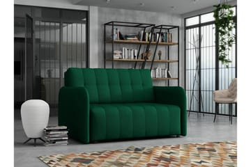 Denegal 2-sits Bäddsoffa NO_BRAND Dark green - Möbler - Soffa - Bäddsoffa - 2 sits bäddsoffa