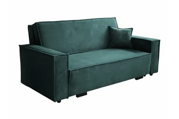 Denegal 2-sits Bäddsoffa NO_BRAND Dark green - Möbler - Soffa - Bäddsoffa - 2 sits bäddsoffa