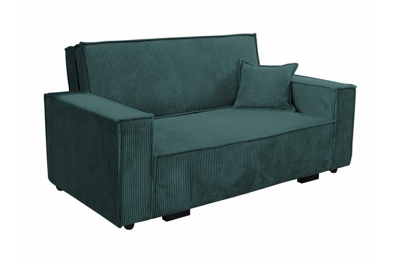 Denegal 2-sits Bäddsoffa NO_BRAND Dark Green/Blue