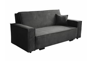 Denegal 2-sits Bäddsoffa NO_BRAND Dark grey - Möbler - Soffa - Bäddsoffa - 2 sits bäddsoffa