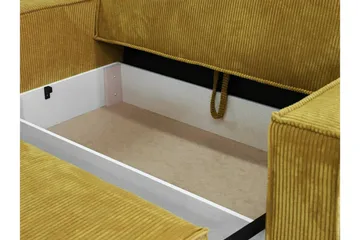 Denegal 2-sits Bäddsoffa NO_BRAND Dark yellow - Möbler - Soffa - Bäddsoffa - 2 sits bäddsoffa