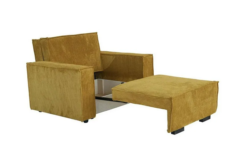 Denegal 2-sits Bäddsoffa NO_BRAND Green - Möbler - Soffa - Bäddsoffa - 2 sits bäddsoffa