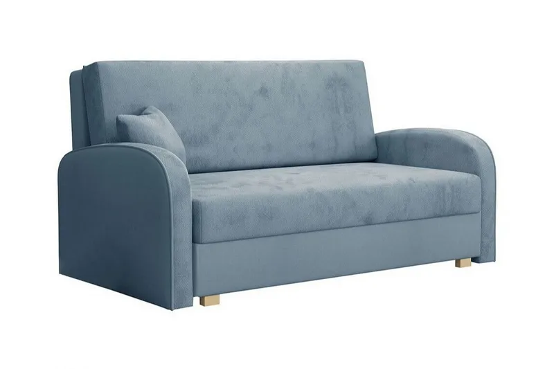 Denegal 2-sits Bäddsoffa NO_BRAND Light Blue/Dark Blue