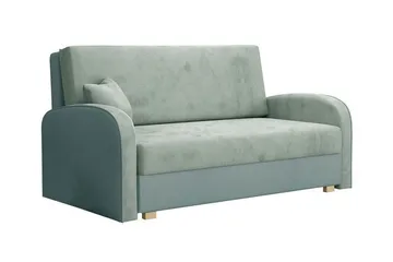 Denegal 2-sits Bäddsoffa NO_BRAND Light green - Möbler - Soffa - Bäddsoffa - 2 sits bäddsoffa